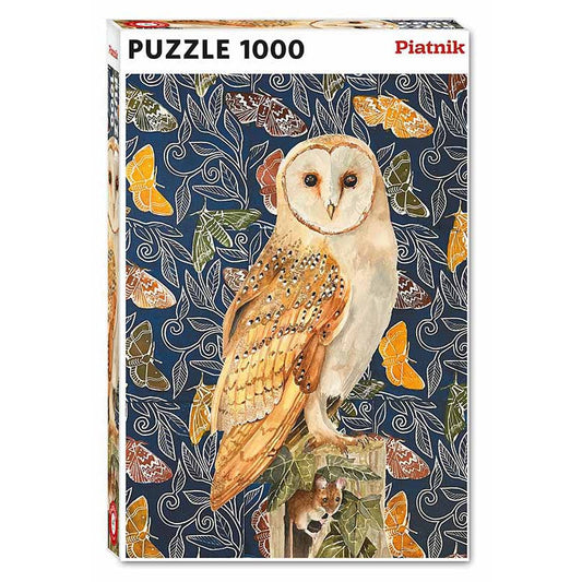 Owl & Mouse 1000 Piece Jigsaw Puzzle Piatnik
