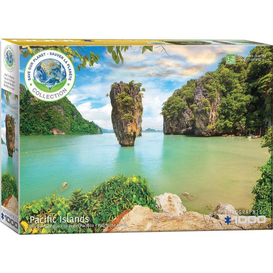 Pacific Islands 1000 Piece Jigsaw Puzzle Eurographics