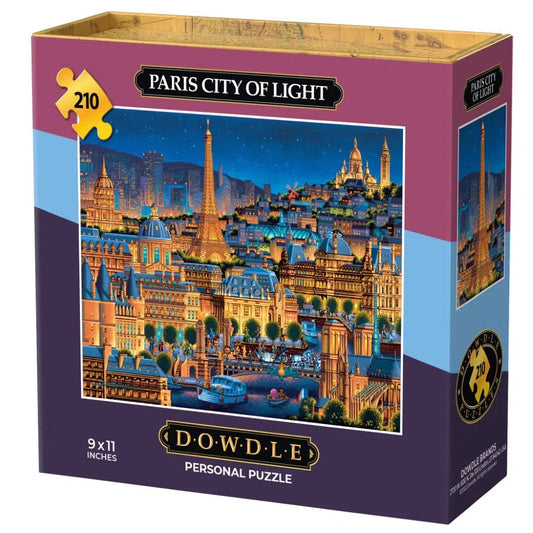 Paris City of Lights 210 Piece Jigsaw Puzzle Dowdle