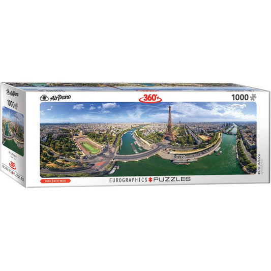 Paris, France 1000 Piece Panoramic Jigsaw Puzzle Eurographics