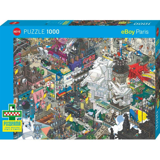 Paris Quest Pixorama 1000 Piece Jigsaw Puzzle Heye