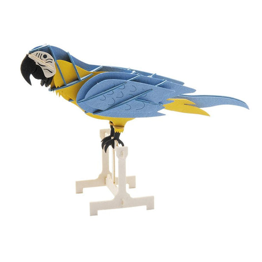 Parrot 3D Cardboard Model Kit Fridolin