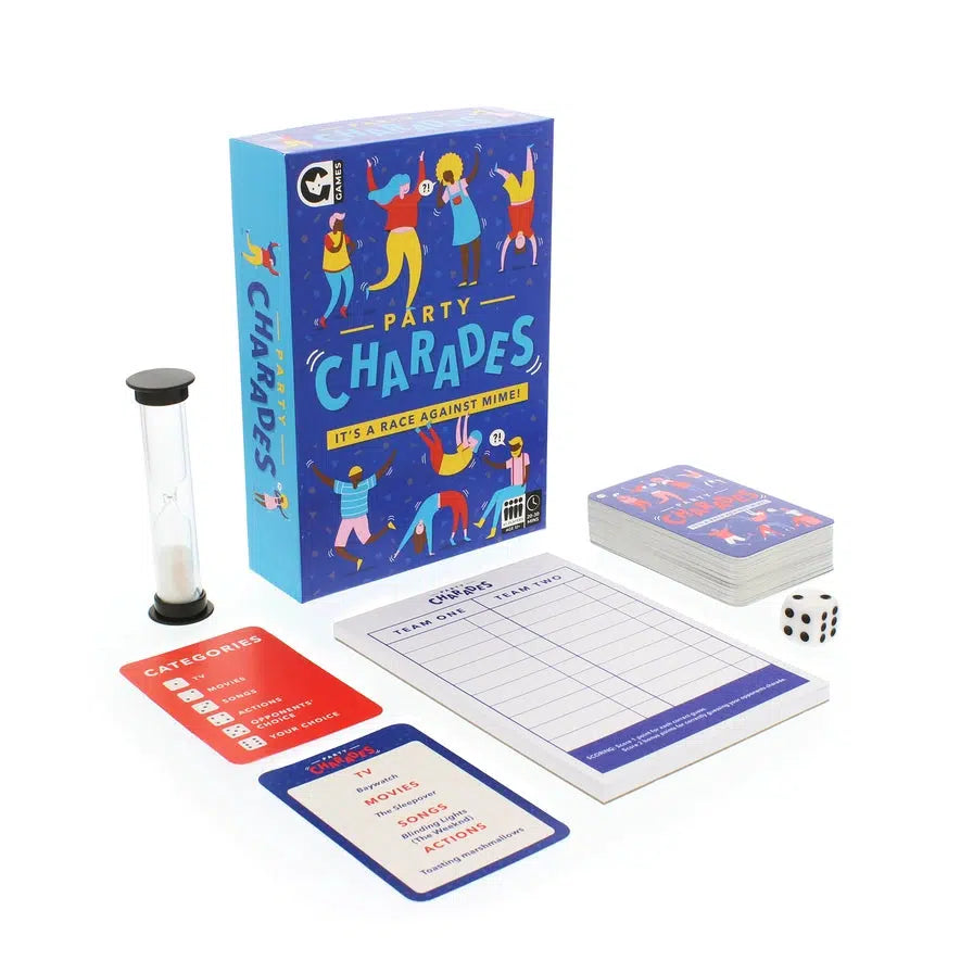 Party Charades Card Game Ginger Fox