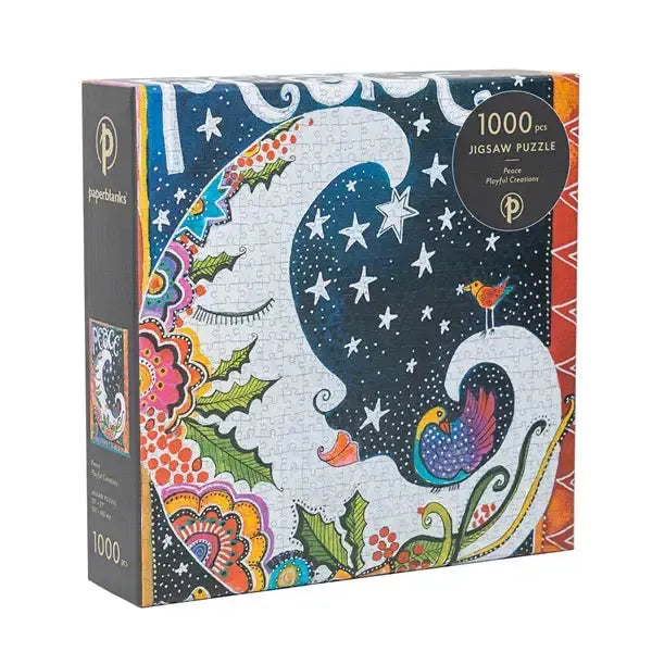 Peace Playful Creations 1000 Piece Jigsaw Puzzle Paperblanks