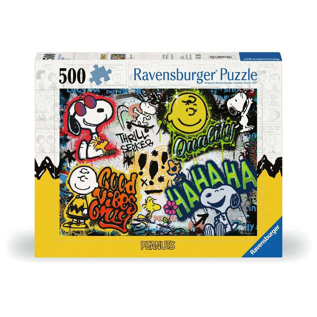 Peanuts Graffiti 500 Piece Jigsaw Puzzle Ravensburger