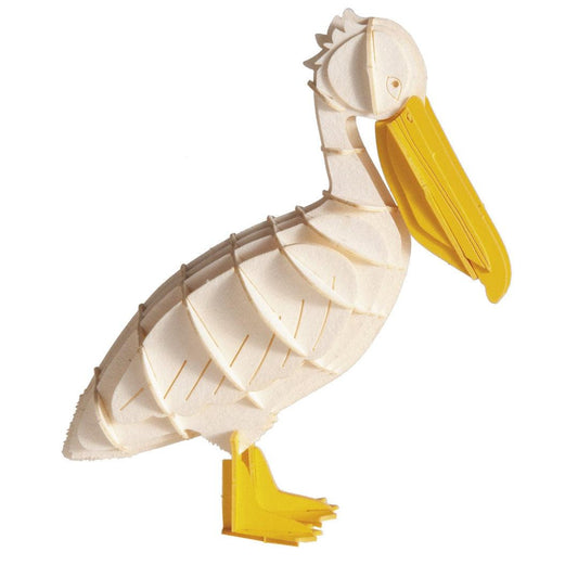 Pelican 3D Cardboard Model Kit Fridolin