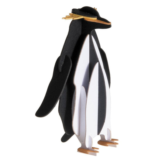 Penguin 3D Cardboard Model Kit Fridolin