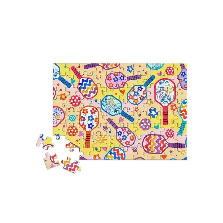 Pickleball Paradise 80 Piece Mini Jigsaw Puzzle Micro Puzzles