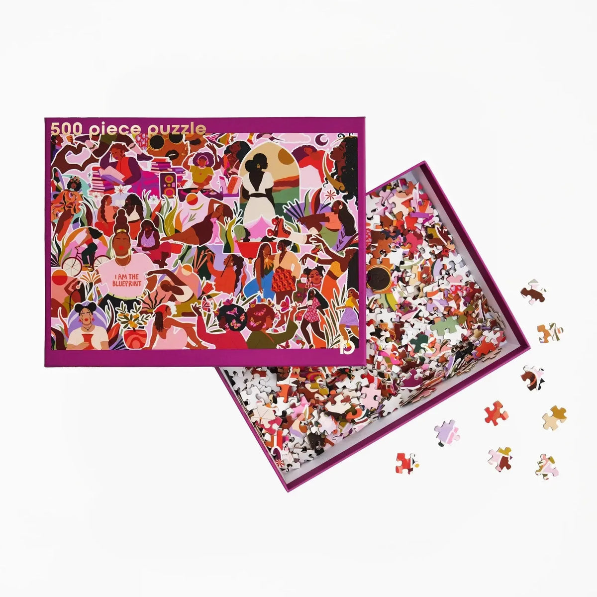 Pieces of Me 500 Piece Soft Touch Jigsaw Puzzle Be Rooted