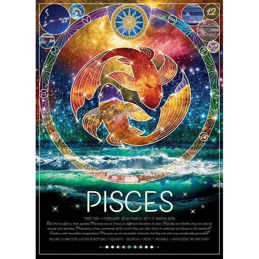 Pisces 500 Piece Jigsaw Puzzle Cobble Hill
