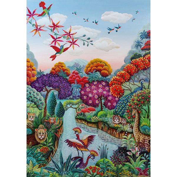 Plant Paradise Exotic Garden 500 Piece Jigsaw Puzzle Heye