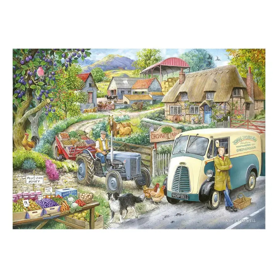 Plum Jam 500 Piece Jigsaw Puzzle HOP
