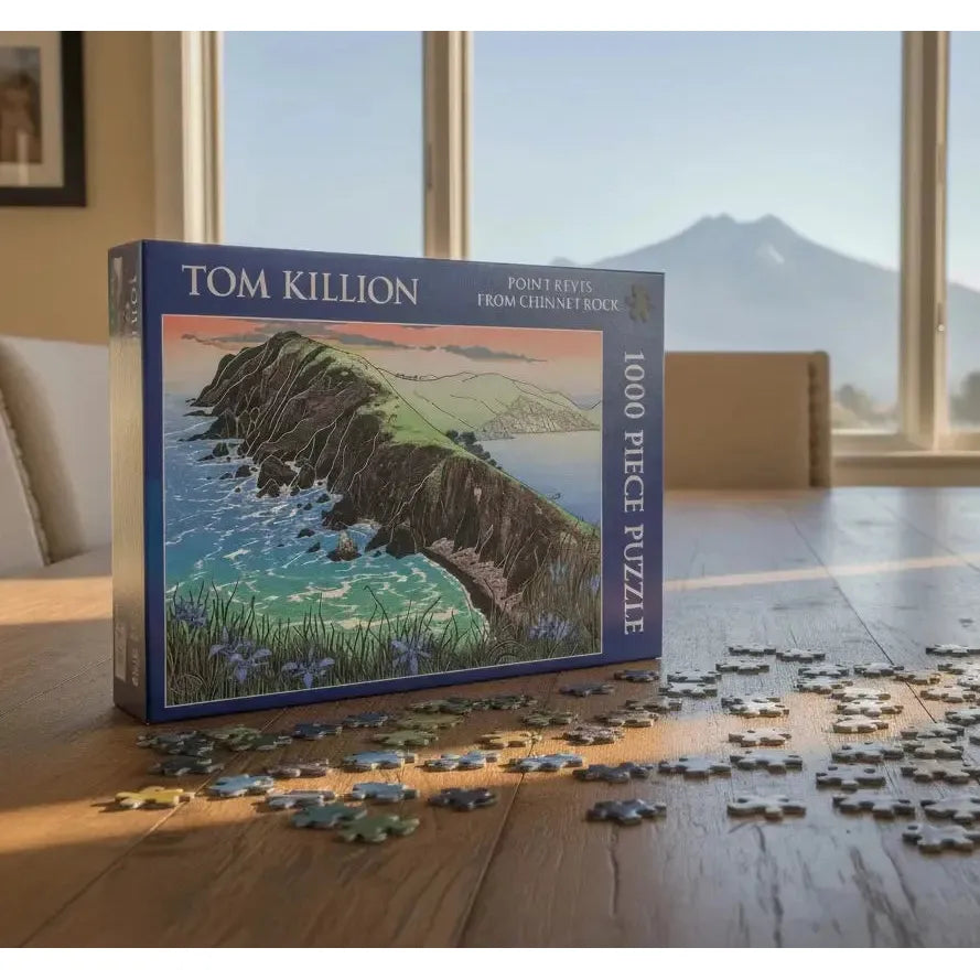 Point Reyes from Chimney Rock 1000 Piece Jigsaw Puzzle Galileo
