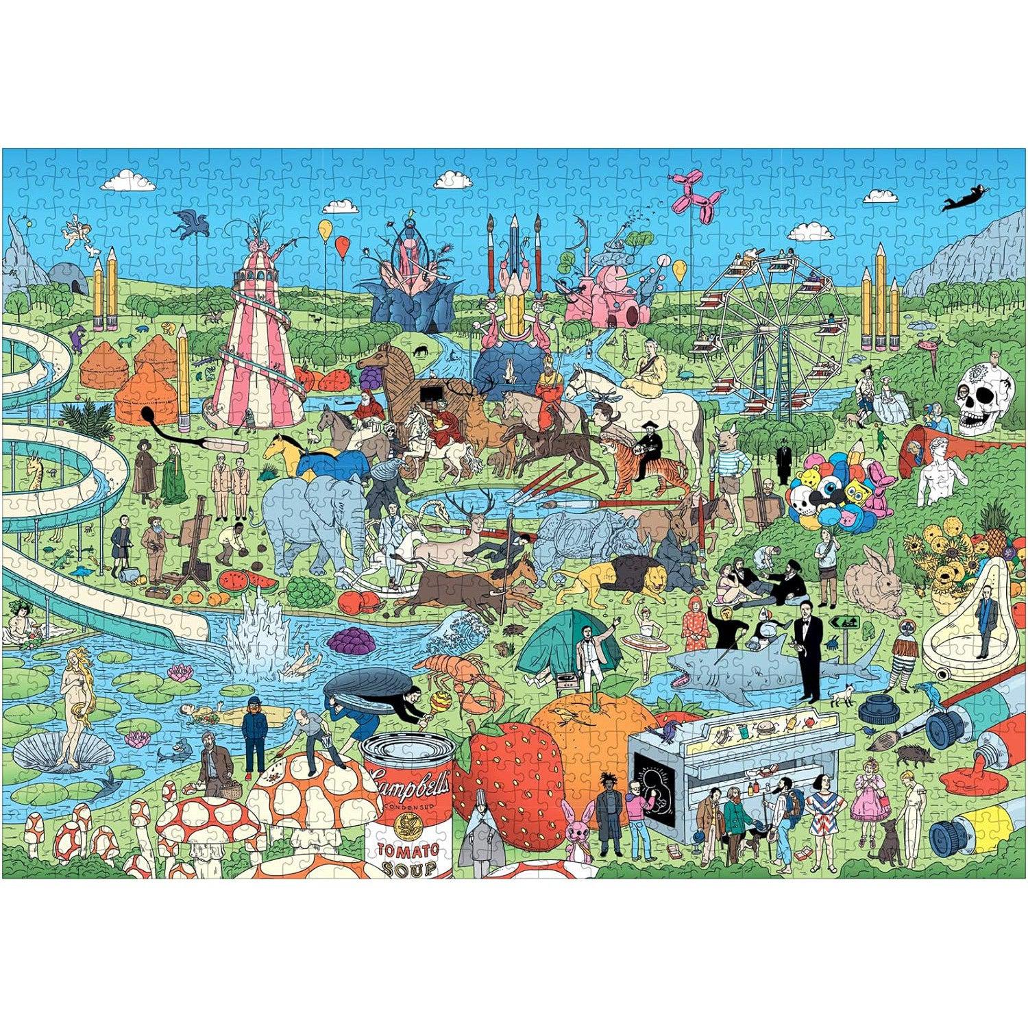 Pop Art Puzzle 1000 Piece Jigsaw Puzzle Laurence King