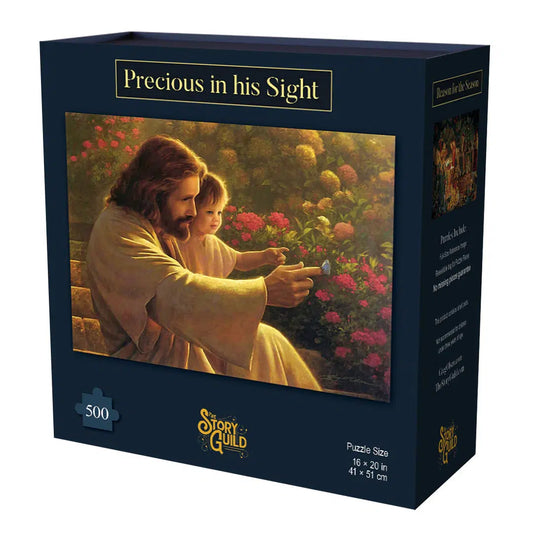 Precious in His Sight 500 Piece Jigsaw Puzzle Story Guild