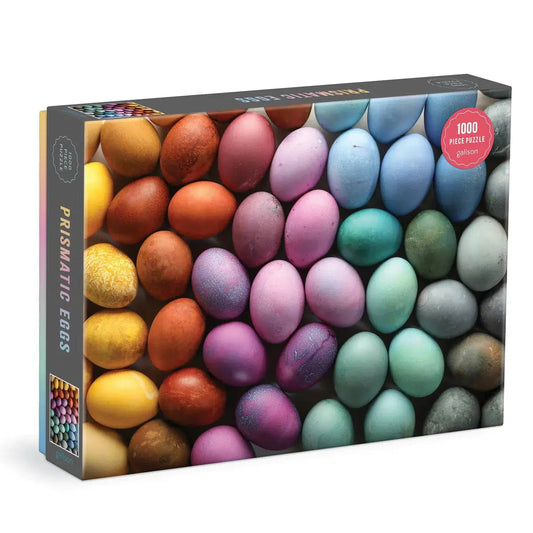 Prismatic Eggs 1000 Piece Jigsaw Puzzle Galison