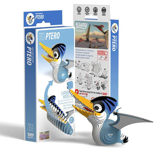 Ptero 3D Cardboard Model Kit Eugy