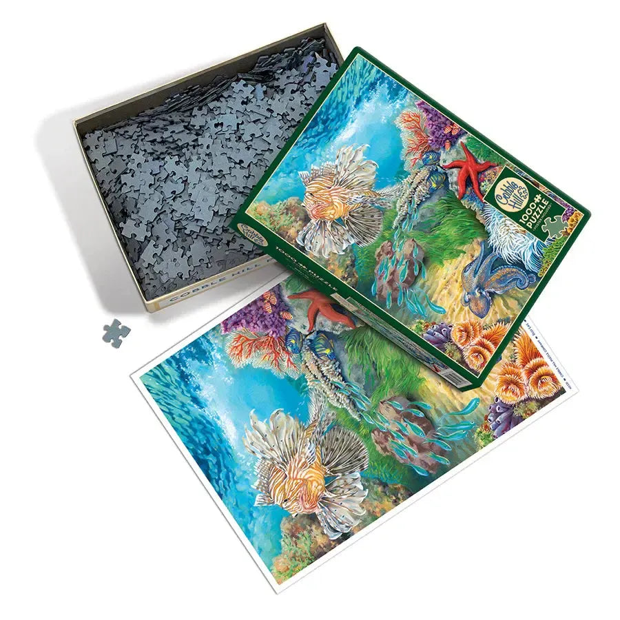 Reef Life 1000 Piece Jigsaw Puzzle Cobble Hill