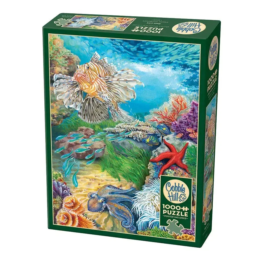 Reef Life 1000 Piece Jigsaw Puzzle Cobble Hill