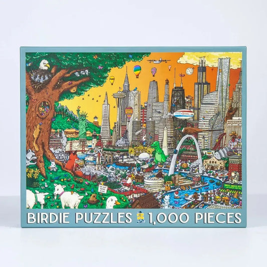 Road Trip 1000 Piece Jigsaw Puzzle Birdie