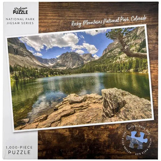 Rocky Mountains National Park 1000 Piece Jigsaw Puzzle Professor Puzzle