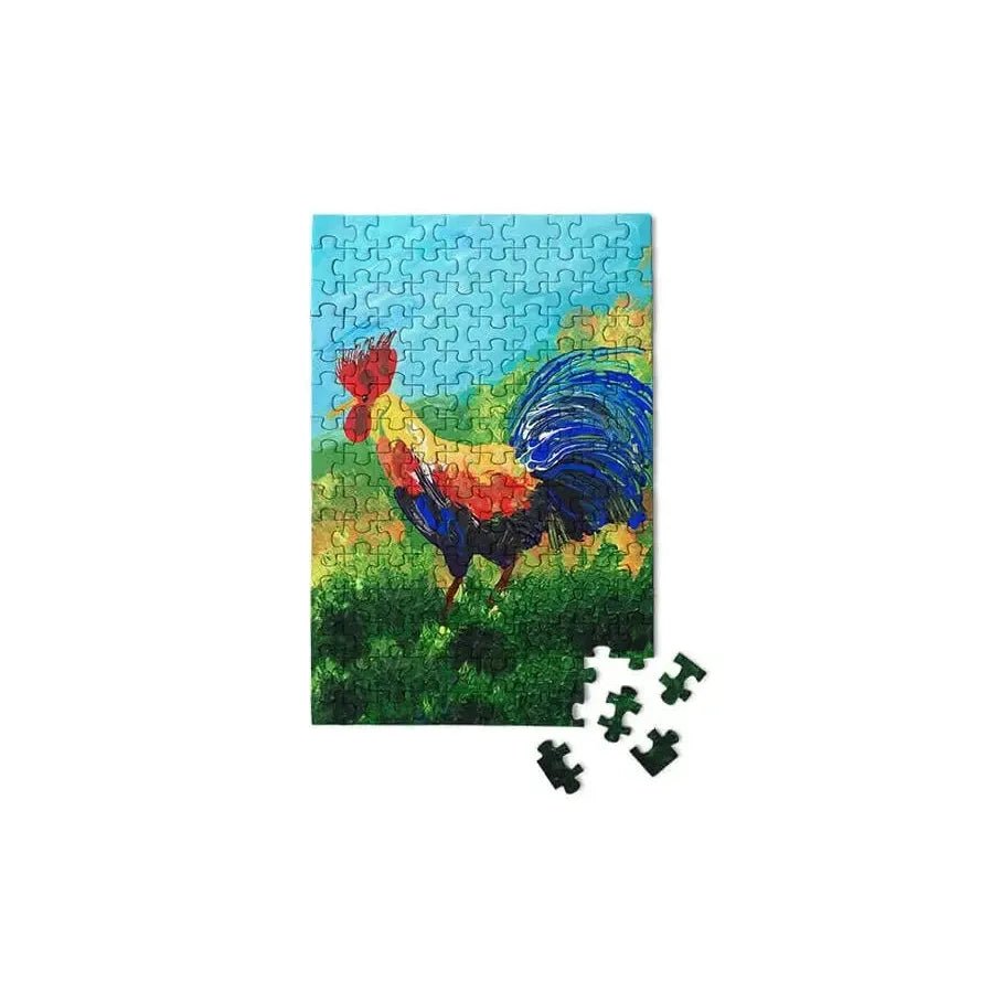 Rooster 150 Piece Mini Jigsaw Puzzle Micro Puzzles