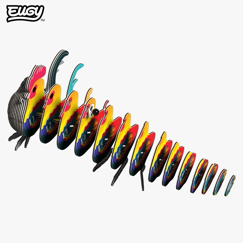Rooster 3D Cardboard Model Kit Eugy