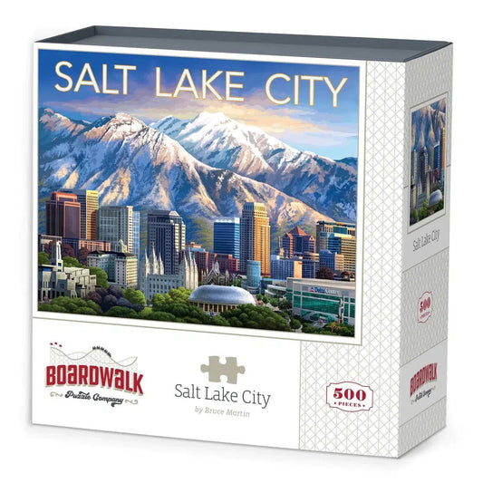 Salt Lake City 500 Piece Jigsaw Puzzle Boardwalk