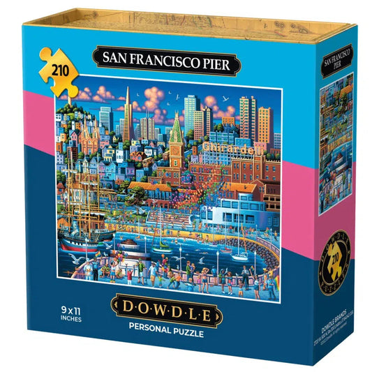 San Francisco Pier 210 Piece Jigsaw Puzzle Dowdle