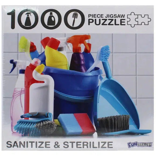 Sanitize & Sterilize 1000 Piece Jigsaw Puzzle Funwares