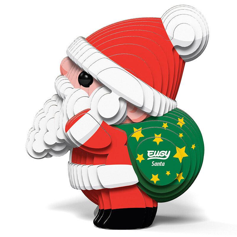 Santa 3D Cardboard Model Kit Eugy