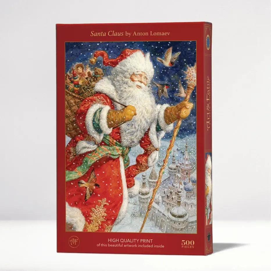 Santa Claus 500 Piece Premium Jigsaw Puzzle Art & Fable