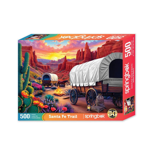 Santa Fe Trail 500 Piece Jigsaw Puzzle Springbok