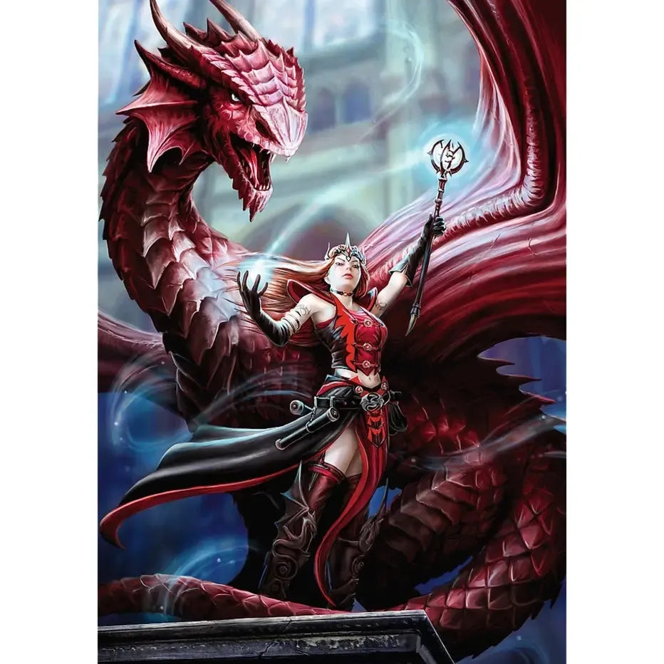 Scarlet Mage by Anne Stokes 1000 Piece Jigsaw Puzzle Trefl