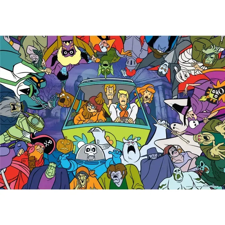 Scooby-Doo! Classic Monsters 1000 Piece Jigsaw Puzzles Paper House