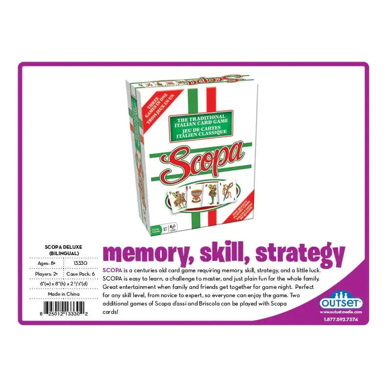 Scopa - Italian Card Game - Outset