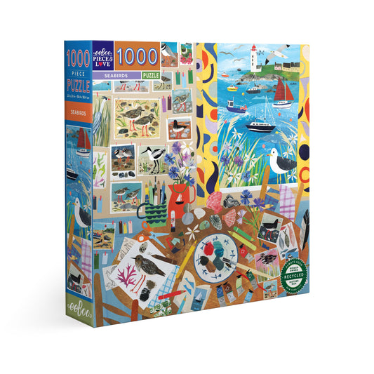 Seabirds 1000 Piece Jigsaw Puzzle eeBoo