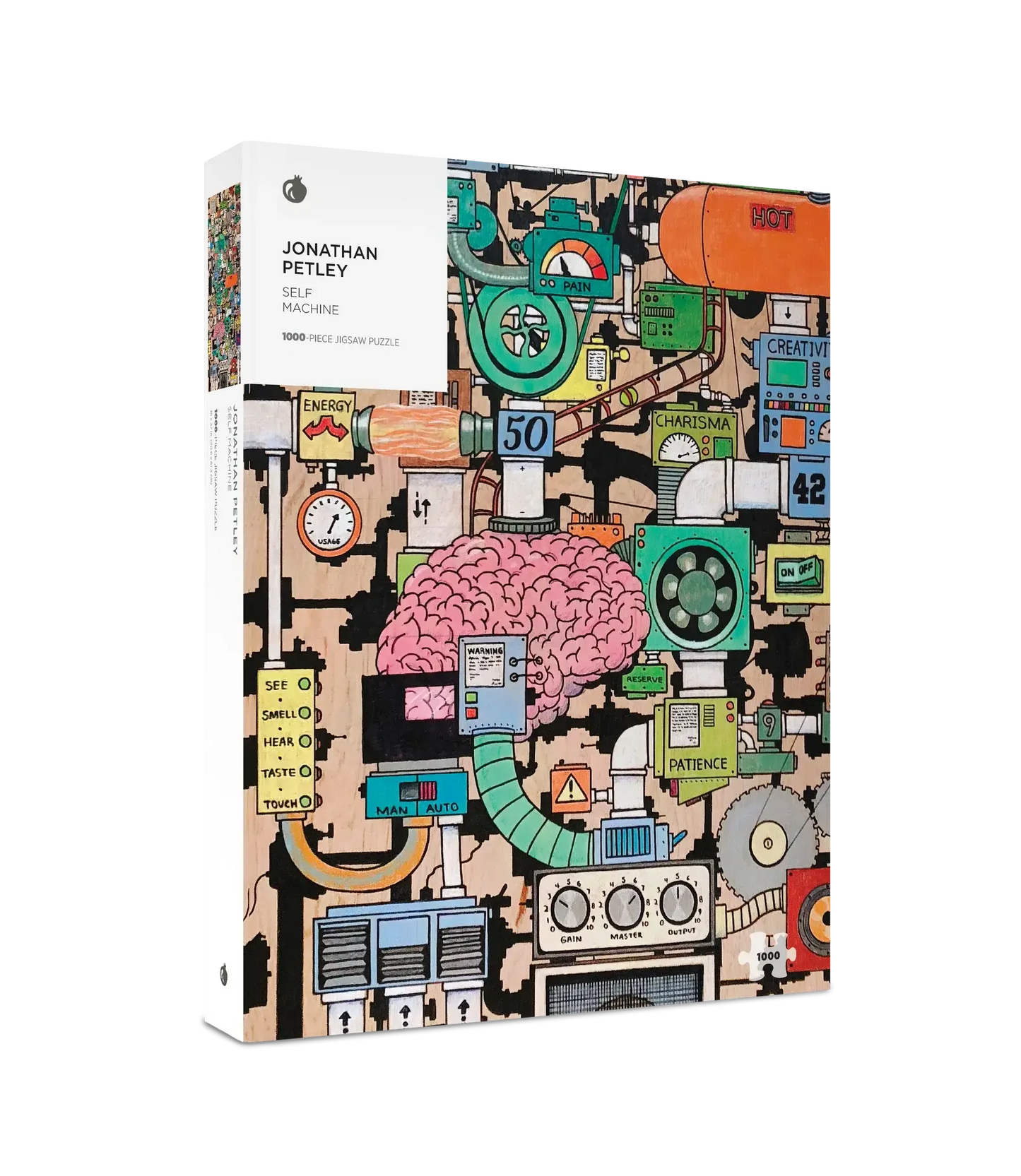 Self Machine 1000 Piece Jigsaw Puzzle Pomegranate