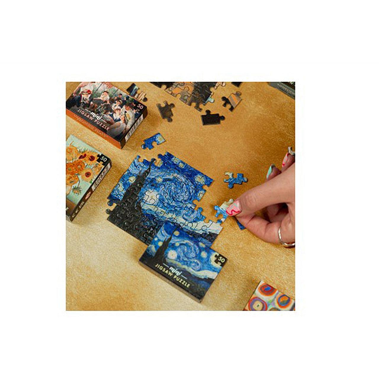 Set of 10 Mini Masterpieces 50 Piece Jigsaw Puzzles Professor Puzzle