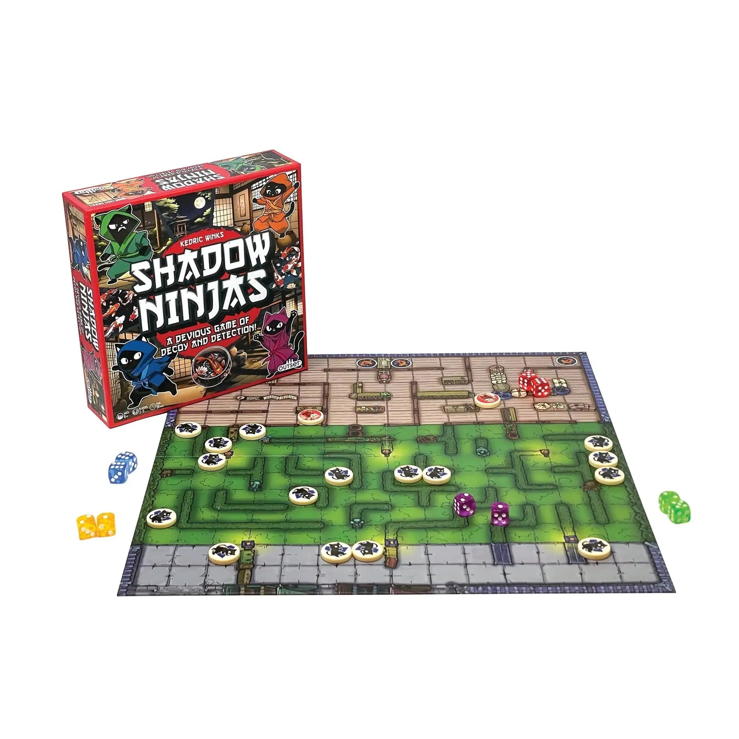Shadow Ninjas - A Devious Game of Decoy & Deception - Outset