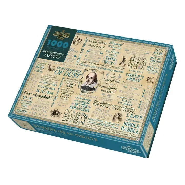 Shakespearean Insults 1000 Piece Jigsaw Puzzle UPG