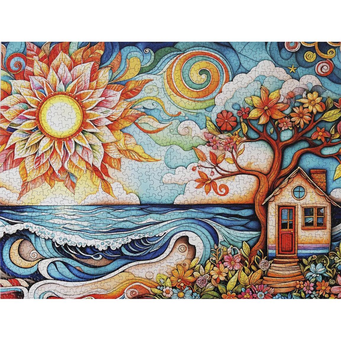 She Shed by the Sea 1000 Piece Jigsaw Puzzle Springbok
