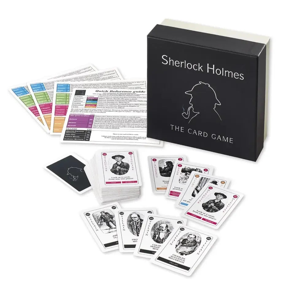 Sherlock Holmes - The Crime Solving Detective Card Game - Gibsons
