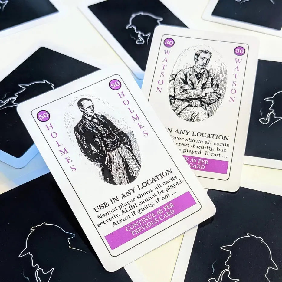 Sherlock Holmes - The Crime Solving Detective Card Game - Gibsons
