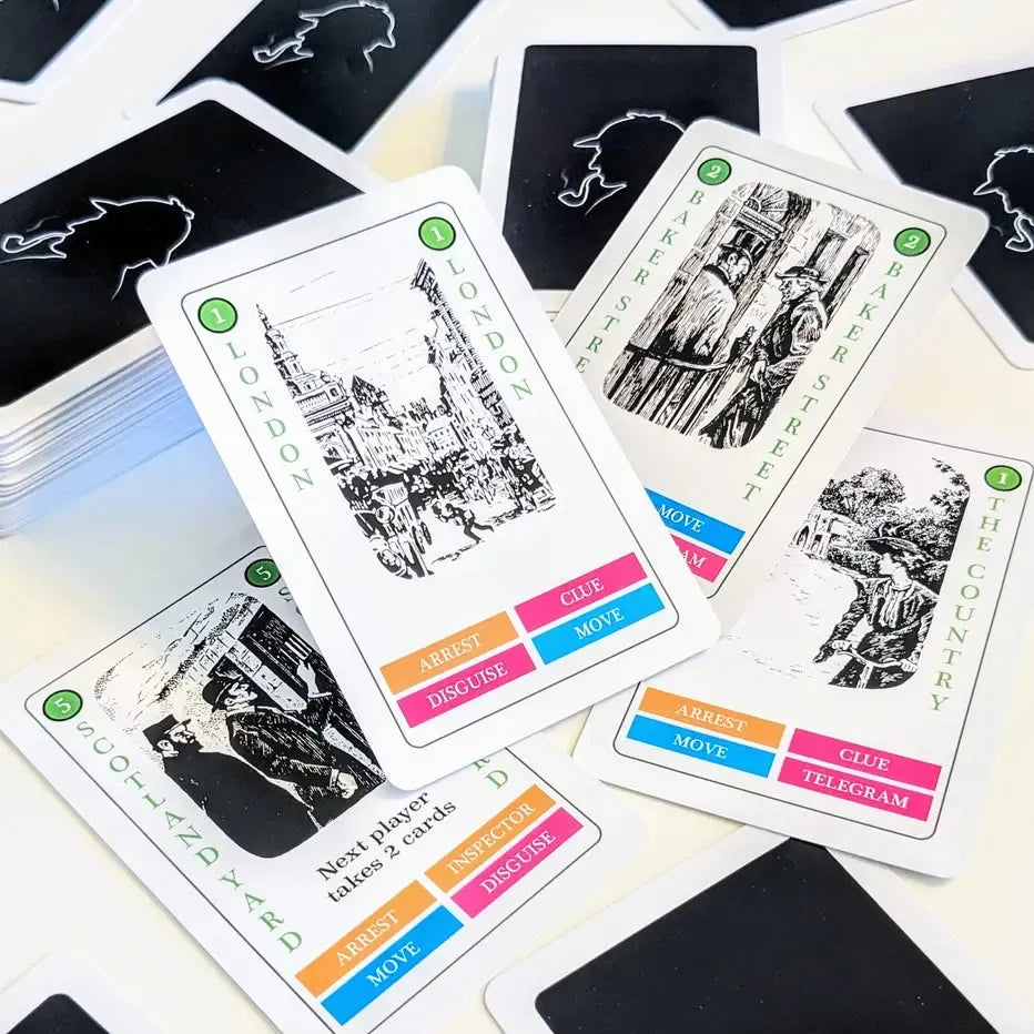 Sherlock Holmes - The Crime Solving Detective Card Game - Gibsons