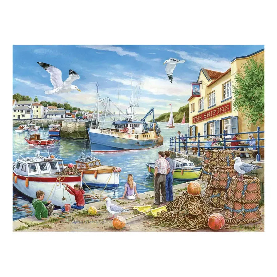 Ship Inn 500 Big Piece Jigsaw Puzzle HOP