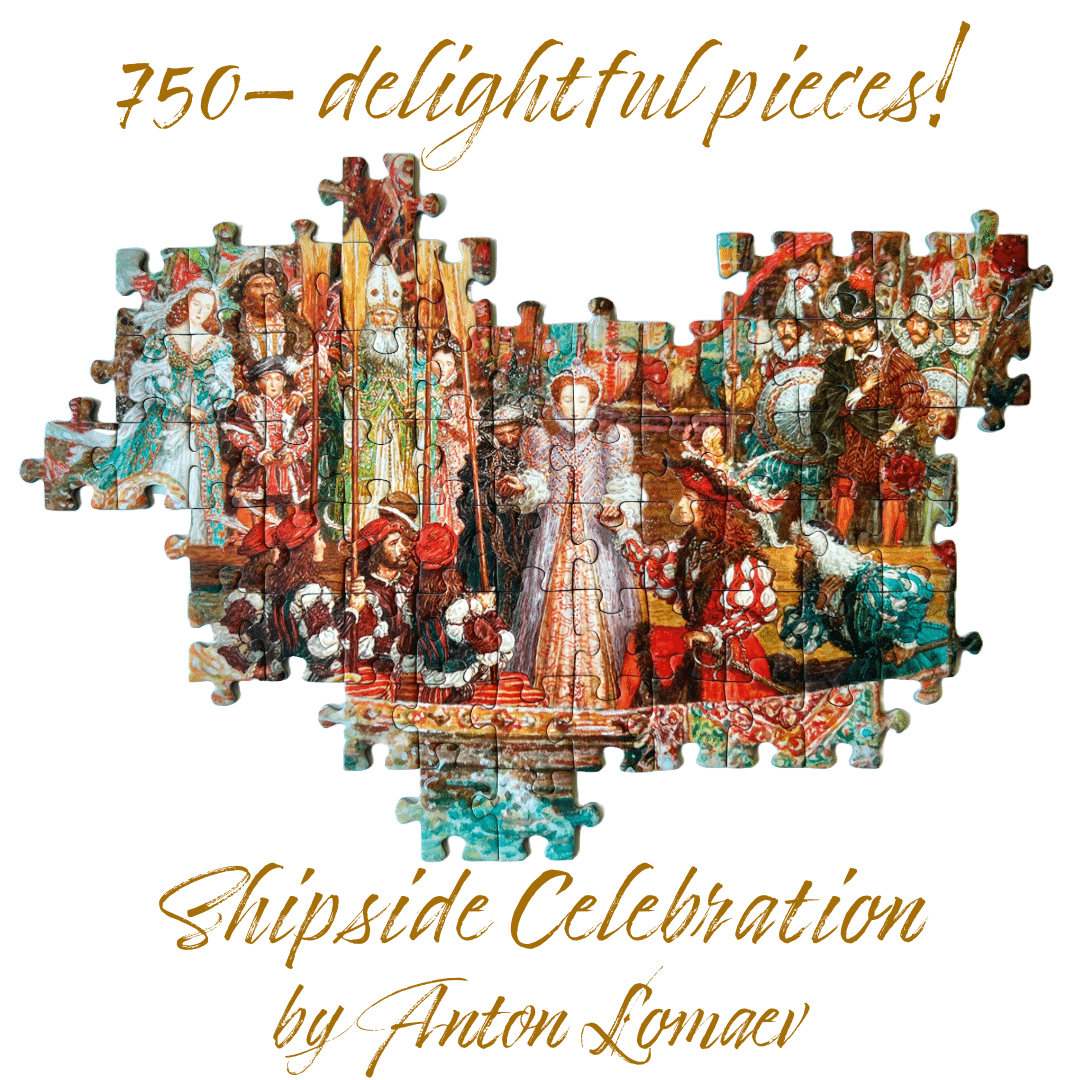 Shipside Celebration 750 Piece Premium Jigsaw Puzzle Art & Fable