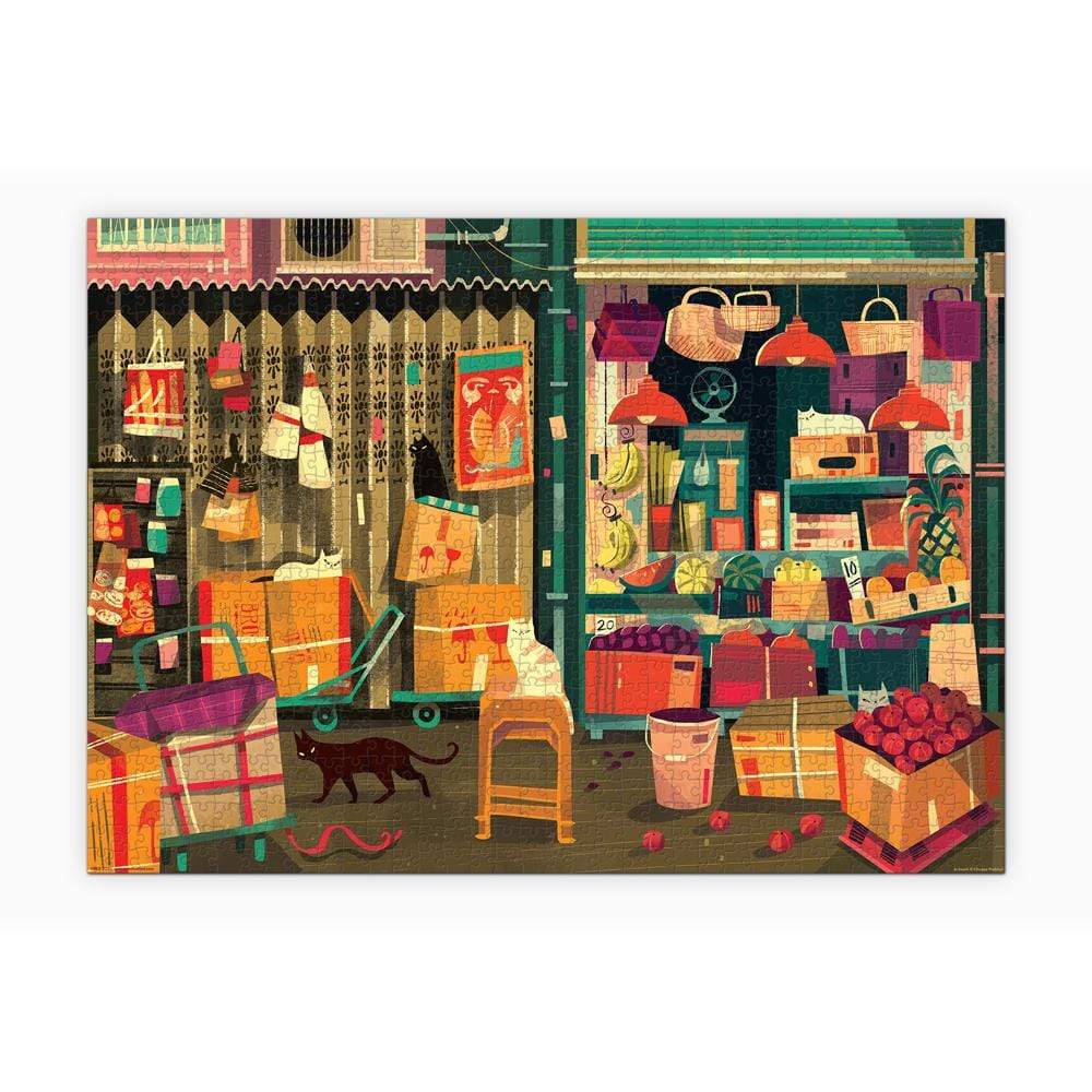 Shop Cats 1000 Piece Jigsaw Puzzle Fred