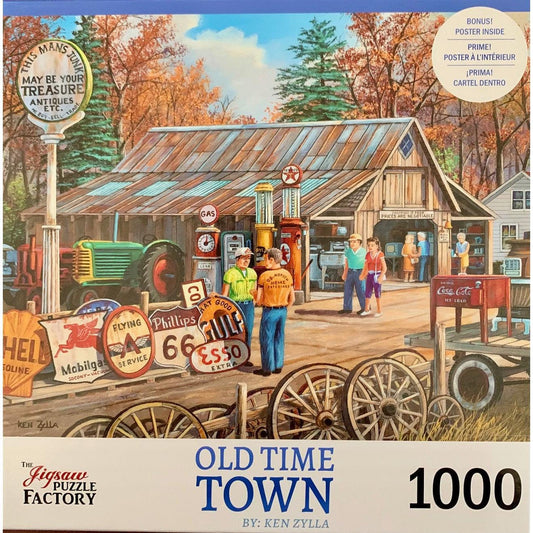 Signs of the Times Old Time Town 1000 Piece Jigsaw Puzzle Leap Year