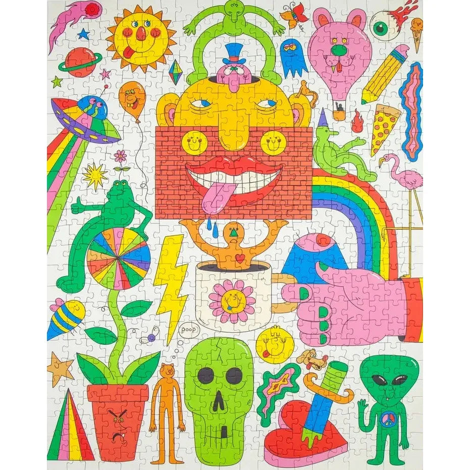 Sketchbook 500 Piece Jigsaw Puzzle Birdie